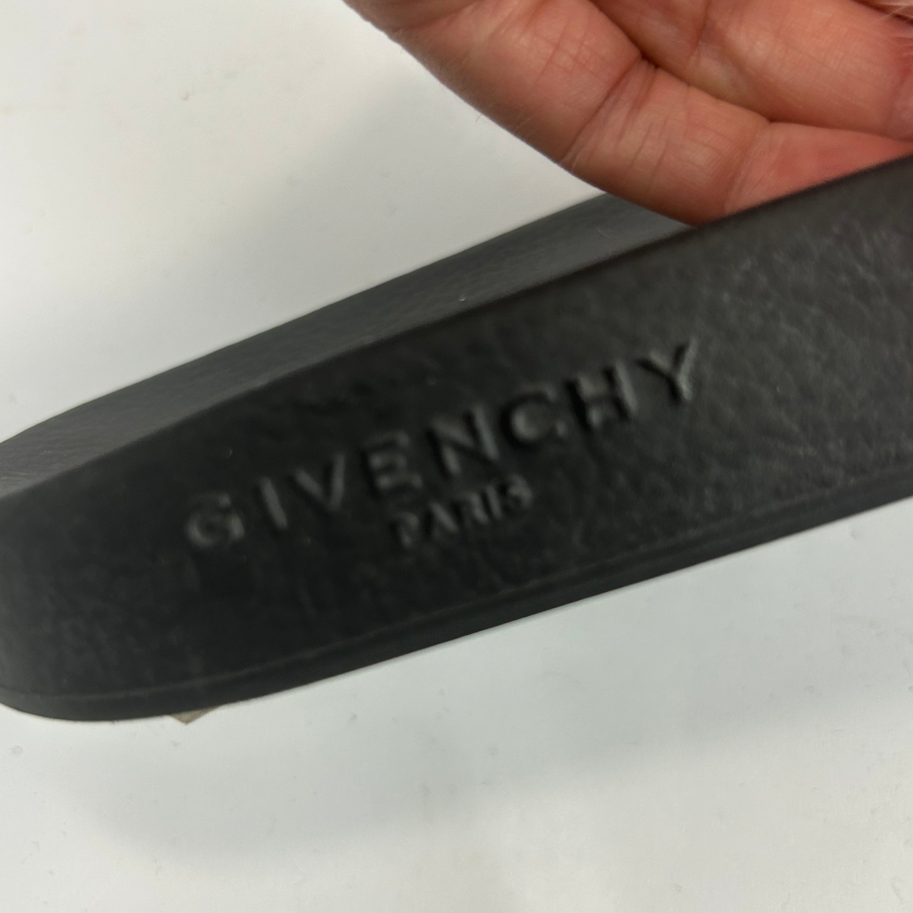 Givenchy £450 Pink Fur Slides 40