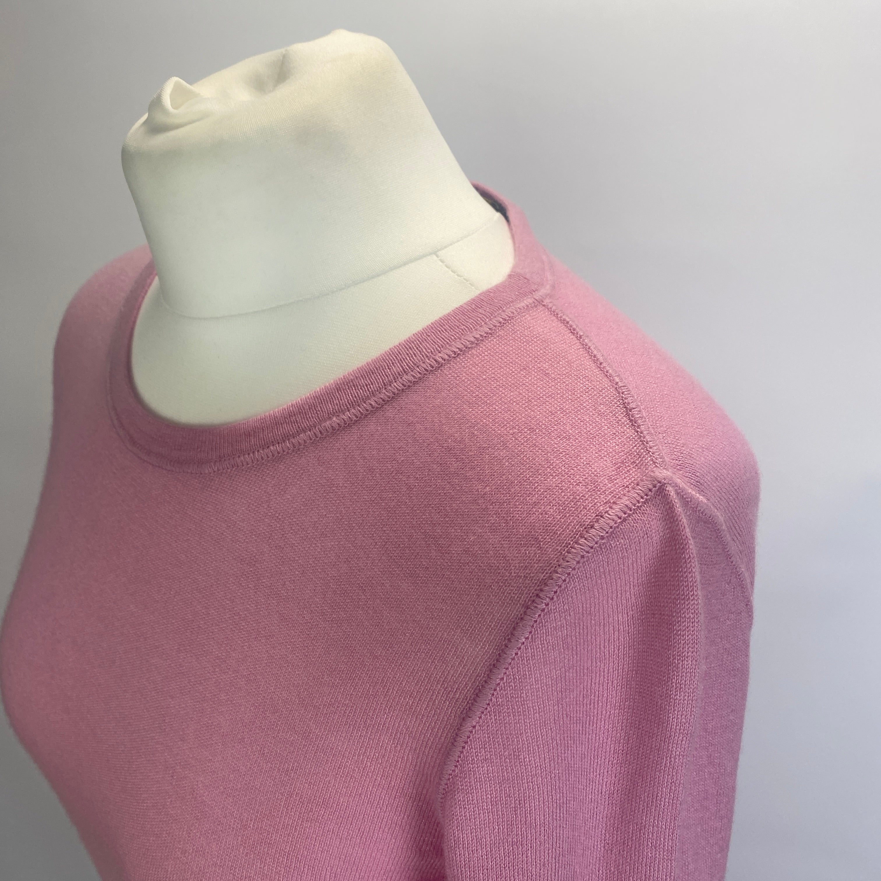 Loro Piana Sorbet Pink Cashmere Sweater XS/S