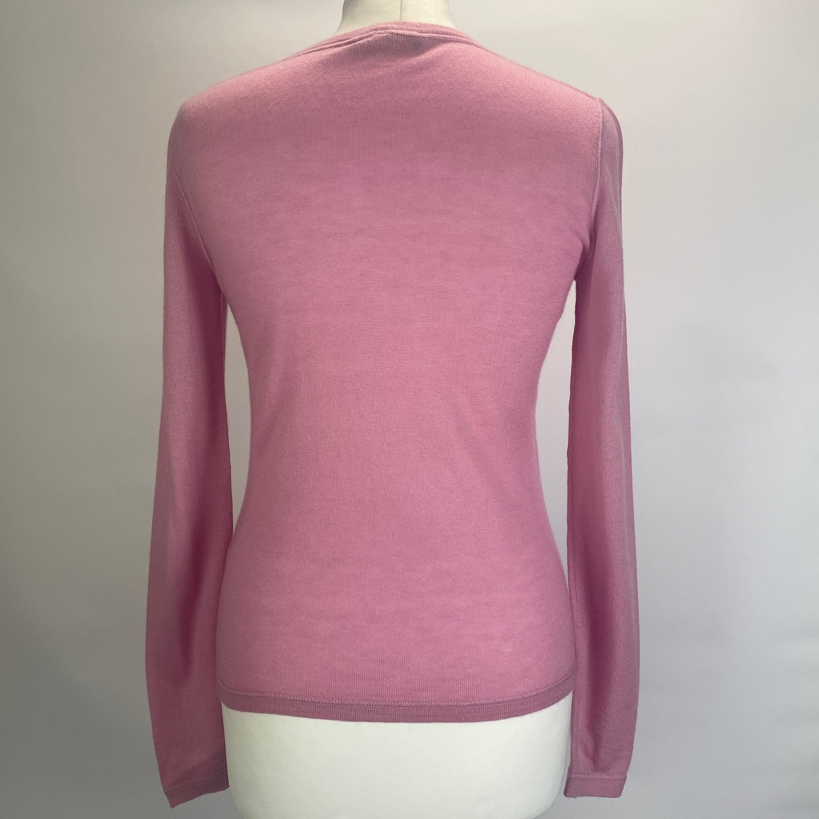Loro Piana Sorbet Pink Cashmere Sweater XS/S