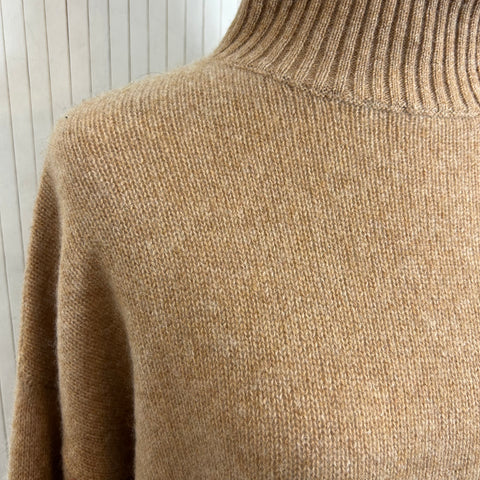 360 Cashmere Camel Cashmere Turtleneck Sweater XS/S