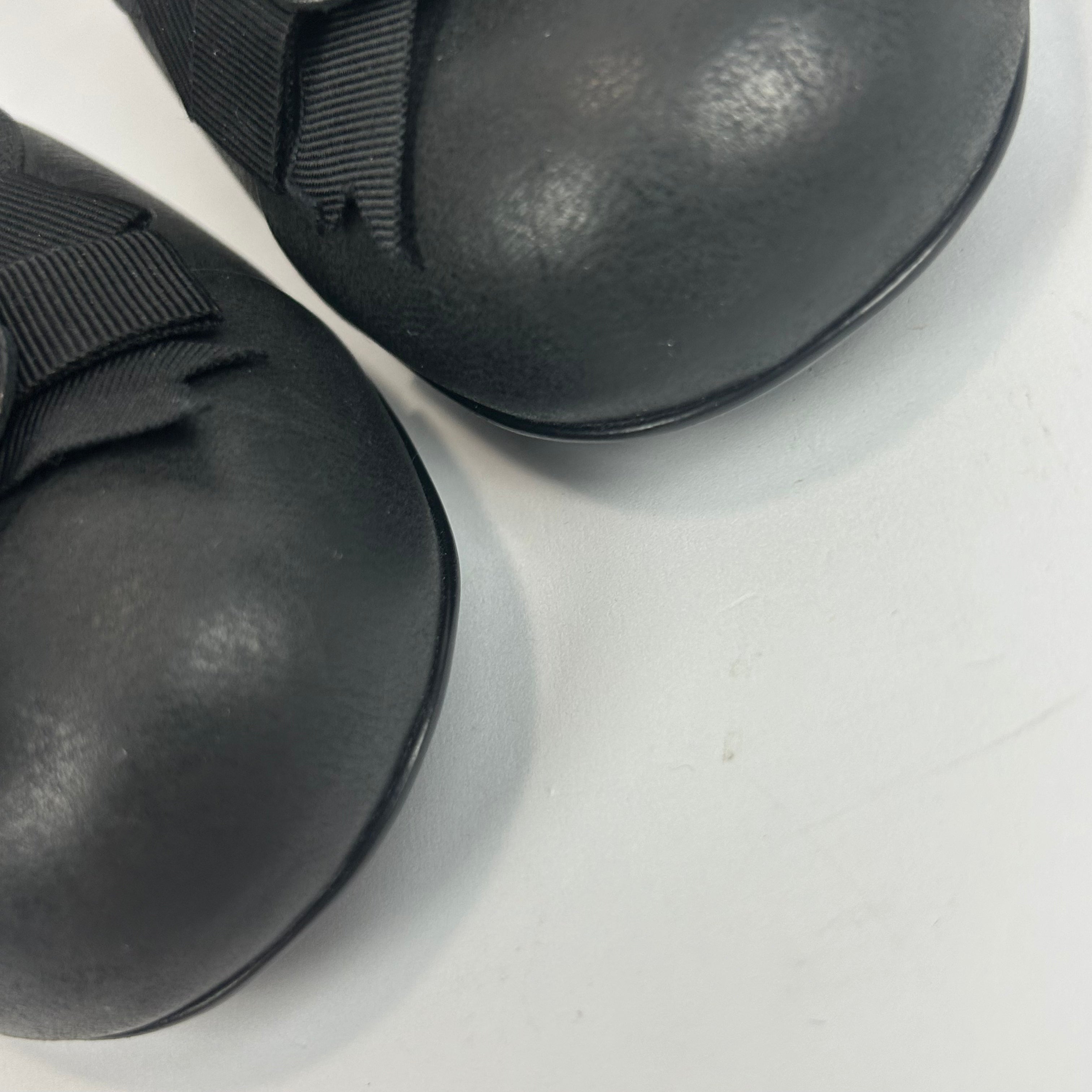 Chanel New Black Camellia & Bow Heels 41