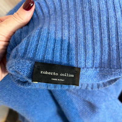 Roberto Collina Cornflower Blue Cashmere Mix  Sweater S/M/L