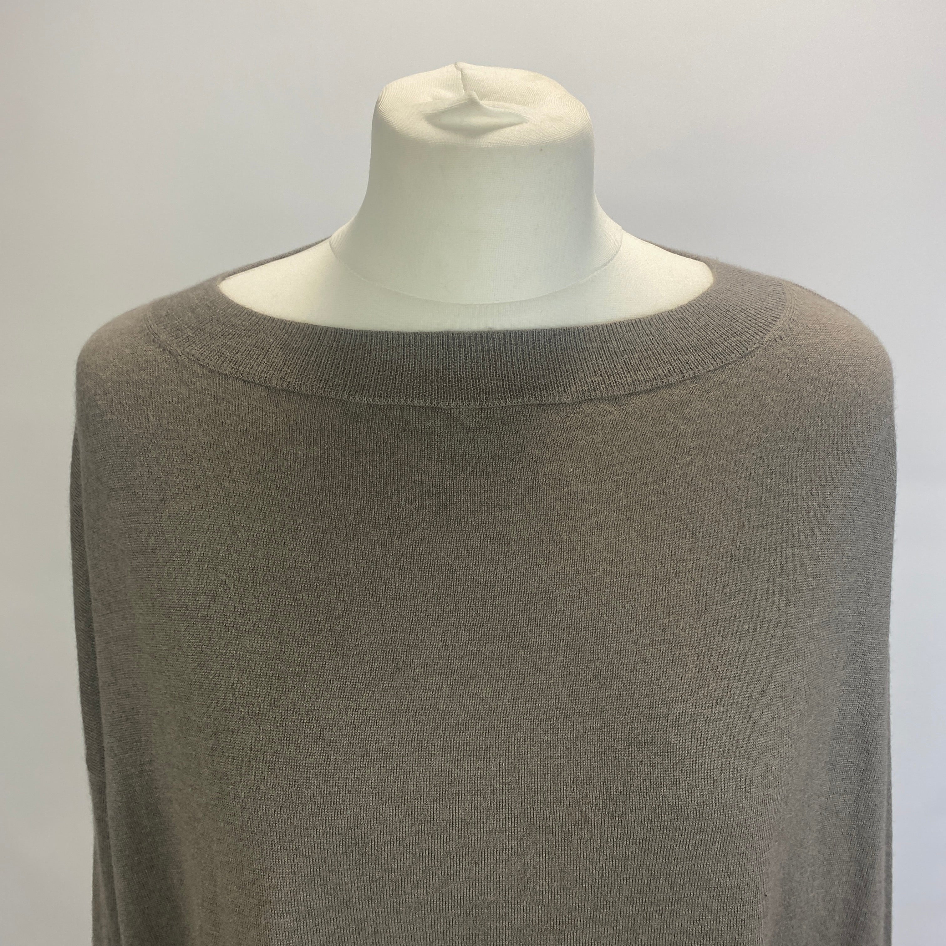 Snobby Sheep Milano Grey Silk & Cashmere Tunic L