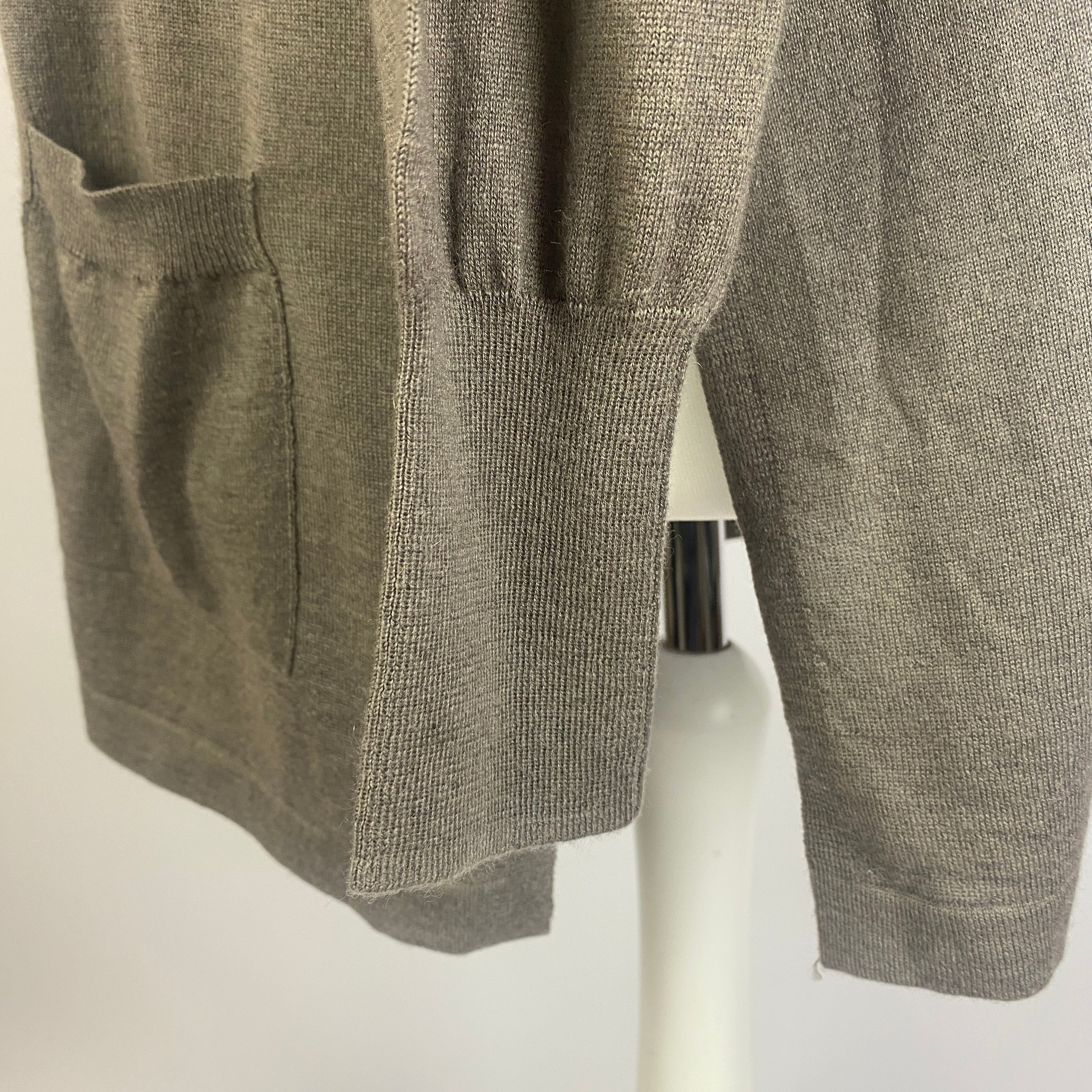 Snobby Sheep Milano Grey Silk & Cashmere Tunic L