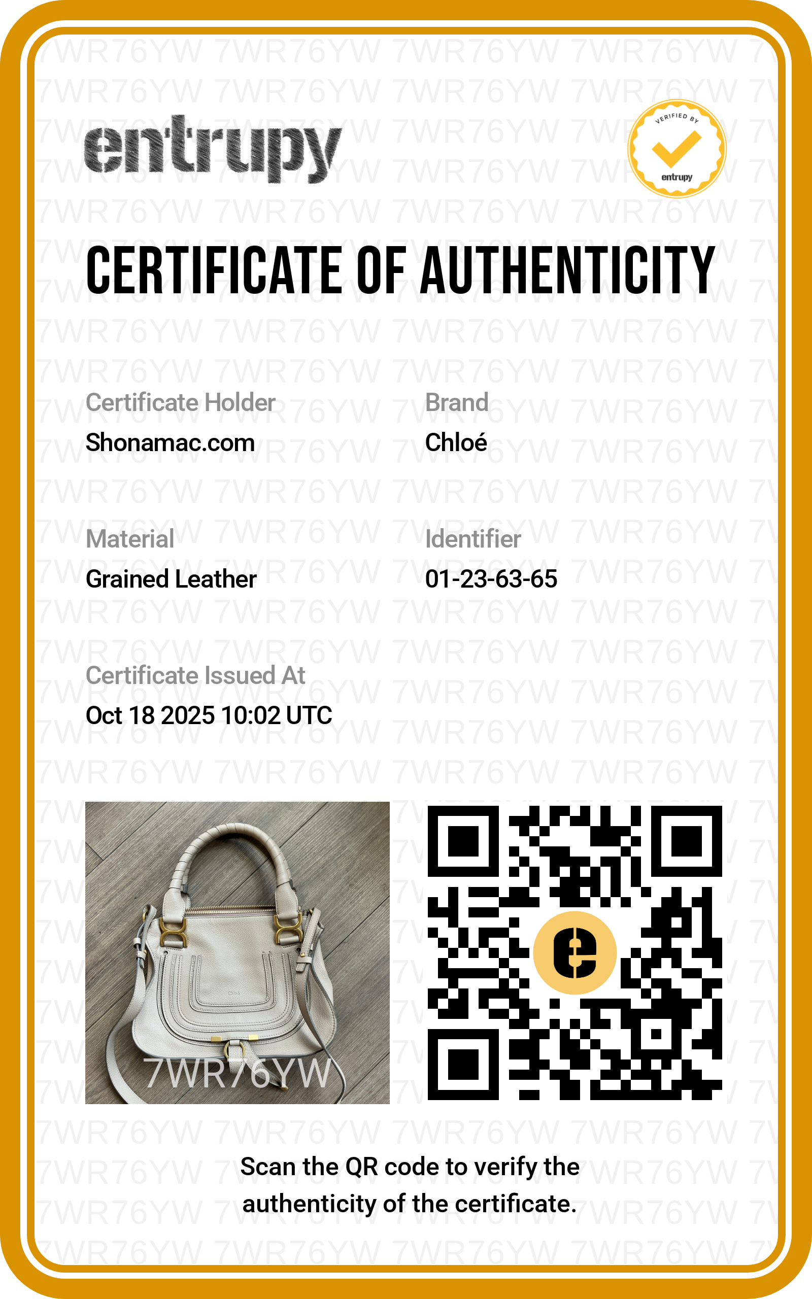 Chloe £1690 Cream Small Marcie Shoulderbag