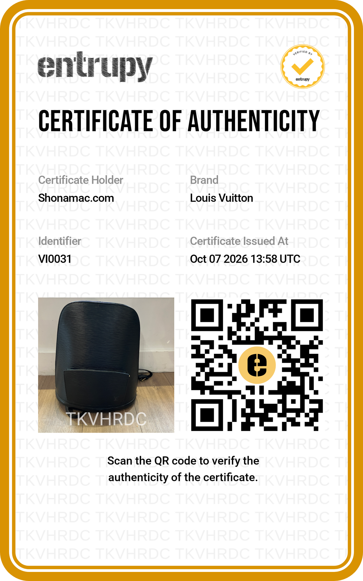 Louis Vuitton 2000 Black Epi Leather Gobelins Backpack