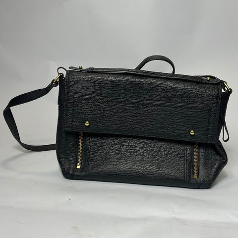 Phillip Lim Black Leather Pashli Messenger Bag