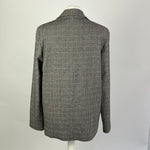 Leon & Harper Monochrome Check Wool Mix Blazer S