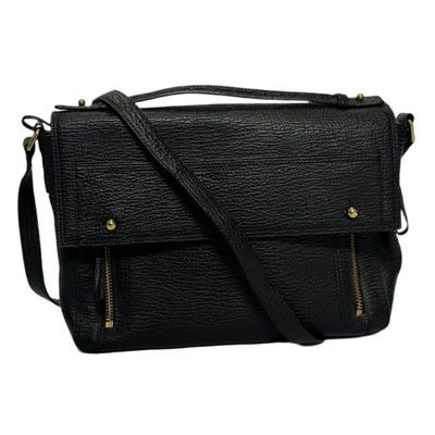 Phillip Lim Black Leather Pashli Messenger Bag