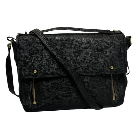 Phillip Lim Black Leather Pashli Messenger Bag