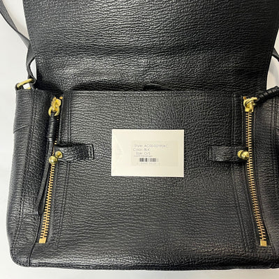 Phillip Lim Black Leather Pashli Messenger Bag