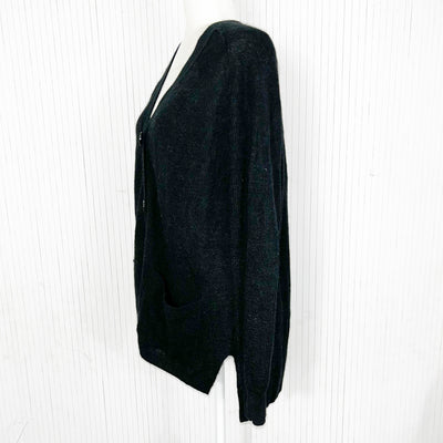 Acne Studios Brand New Black Alpaca & Wool Knit V Neck Cardigan XS/S/M/L/XL