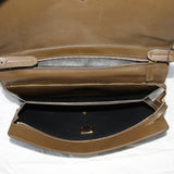Celine Olive Leather Phoebe Philo Flap Front Shoulder Bag