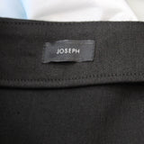 Joseph Brand New Black Stretch Linen Dillion Midi Skirt S