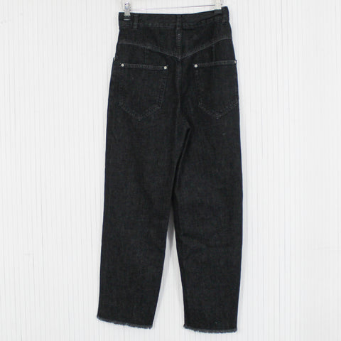 Isabel Marant_Brand New £295 Black Dilali Crop Jeans_F34